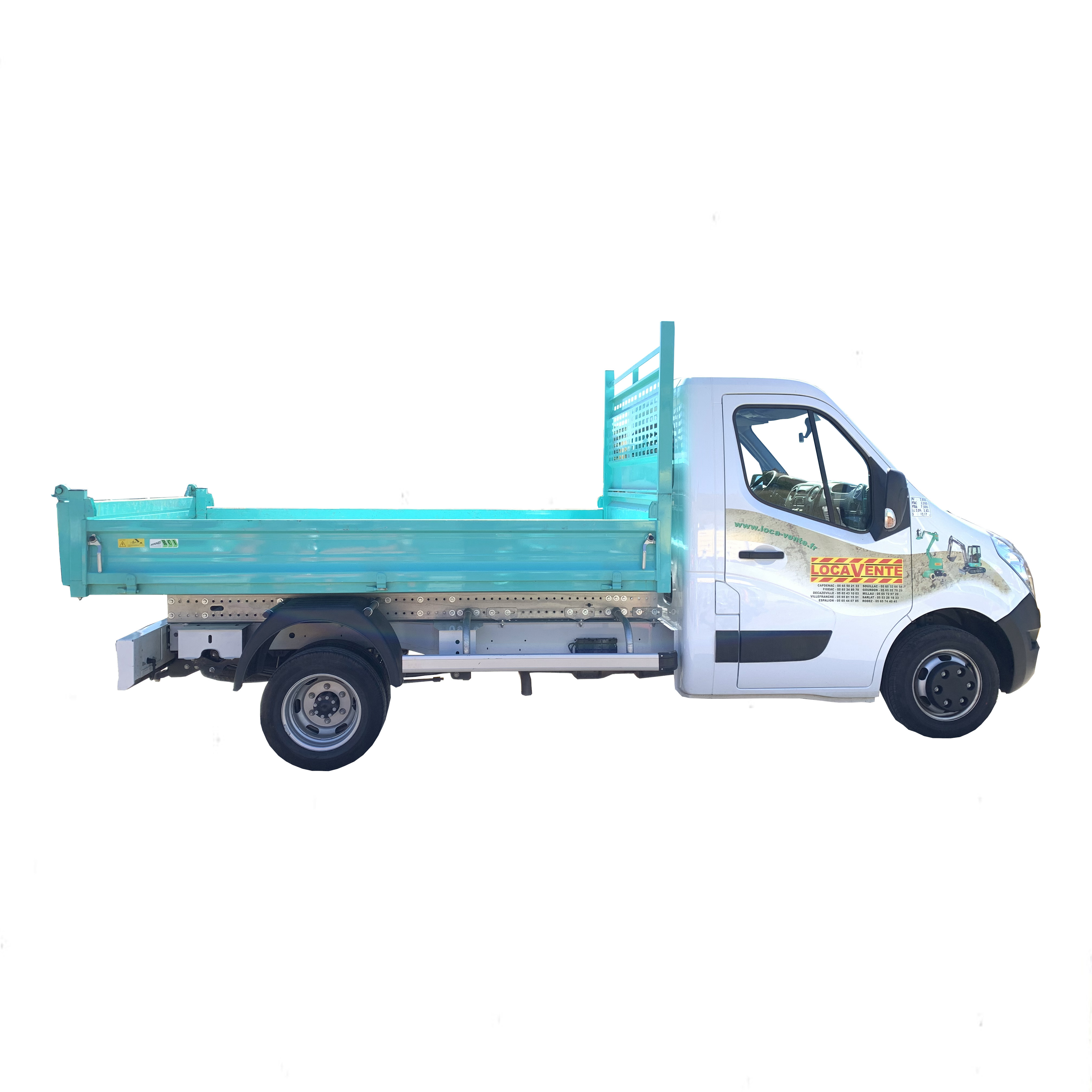 Camion benne 3T5 simple cabine